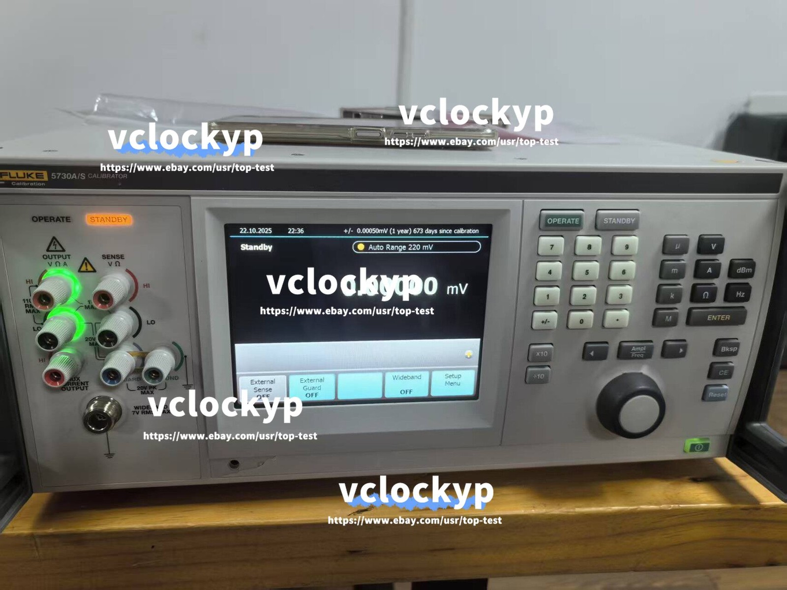 Fluke 5730A High-Performance Multifunction Calibrator (Electrical Calibrator)