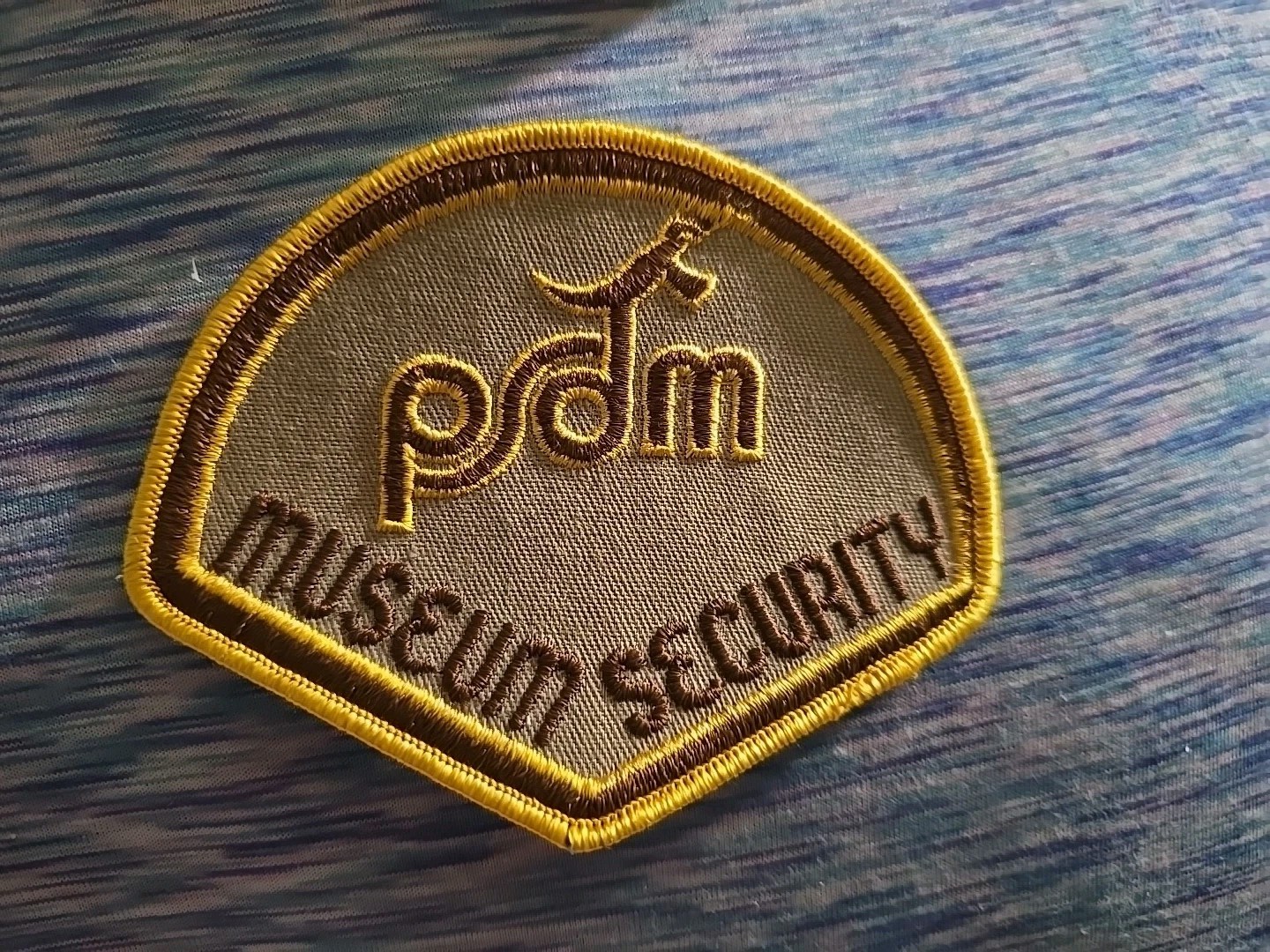 Vintage PSDM Museum Security Patch