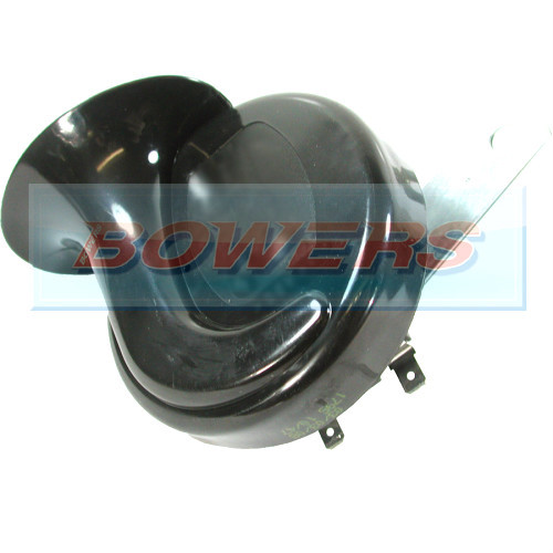 12V VOLT UNIVERSAL HIGH TONE TWIN TERMINAL SHELL/TRUMPET HORN MOTORBIKE/CAR