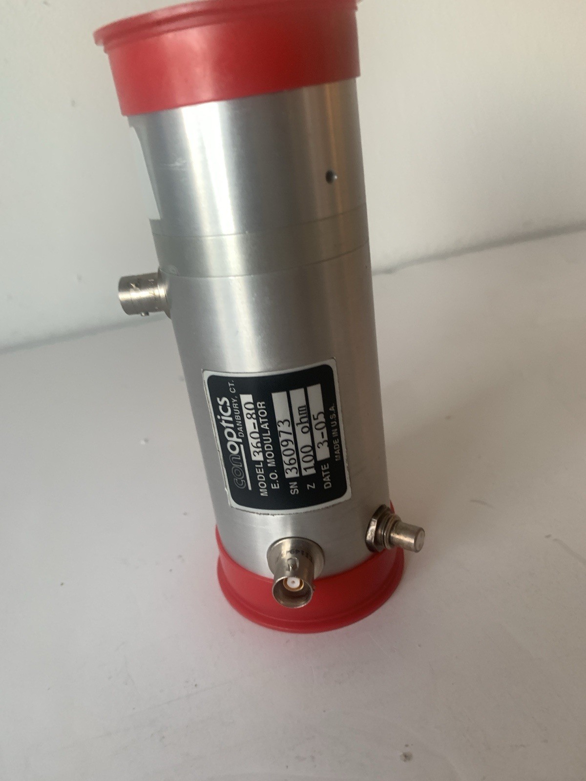 ConOptics 360-80 Electro-Optic E.O. Modulator 100 Ohm Pockels Cell Modulator