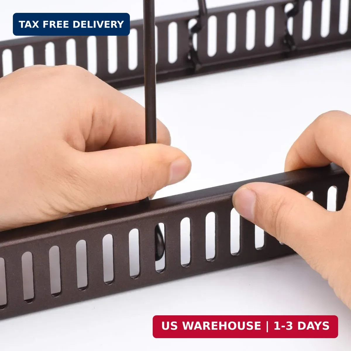 10+ Bakeware Organizer Rack for Kitchen Bakeware, Cookware, Dinnerware