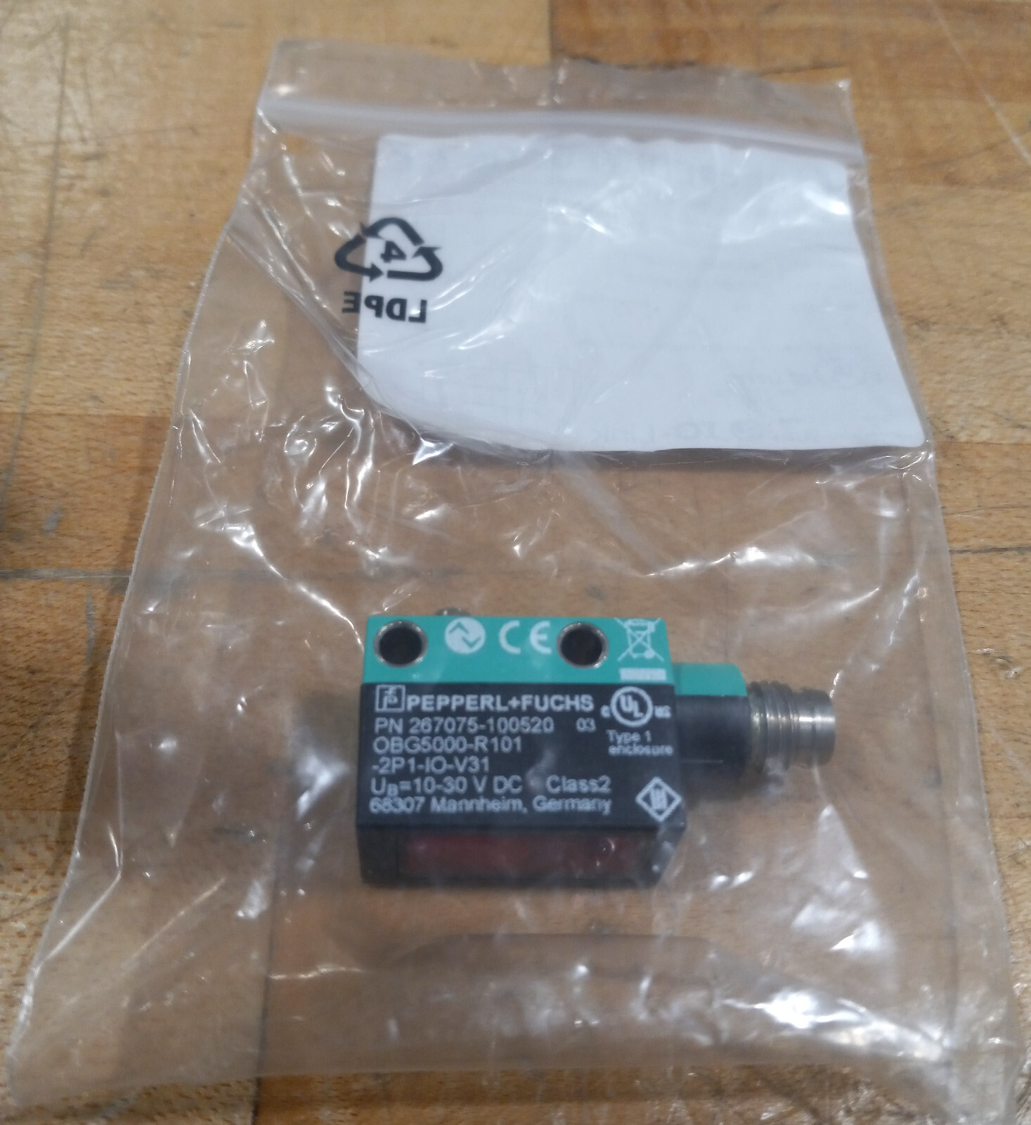 PEPPERL+FUCHS OBG5000-R101-2P1-IO-V31 SENSOR