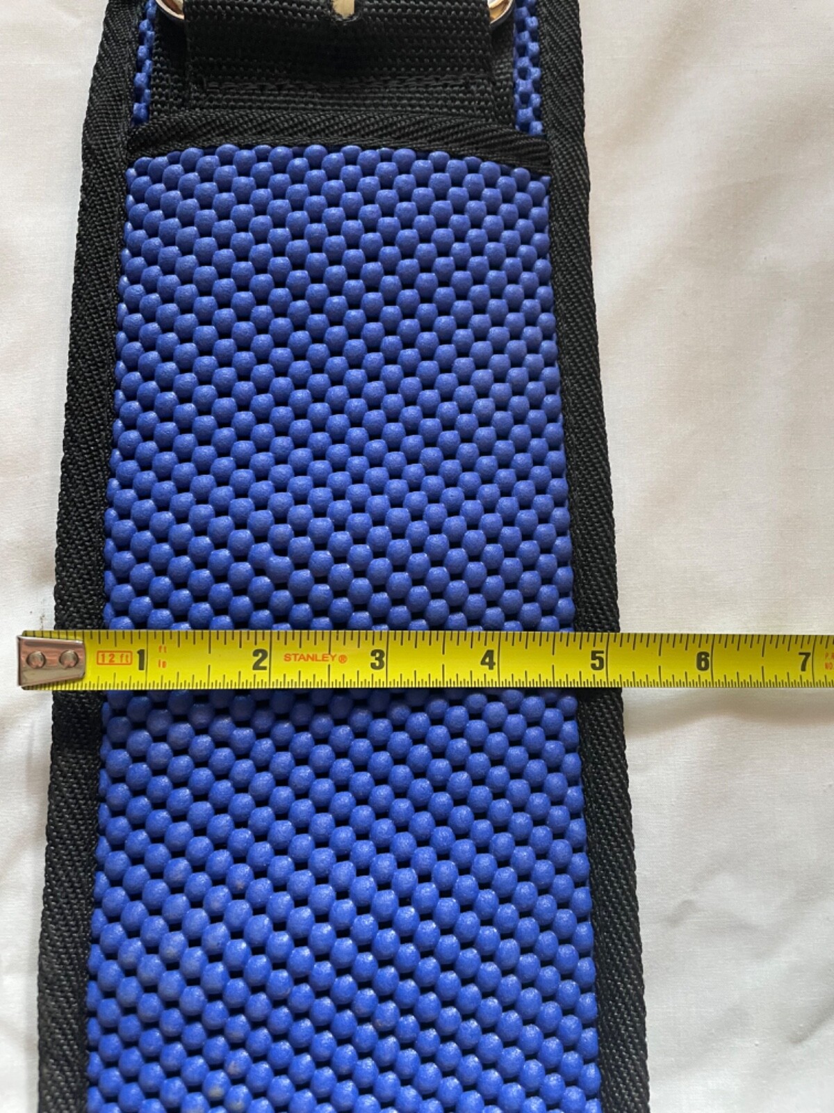 32” Formay blue waffle weave western cinch