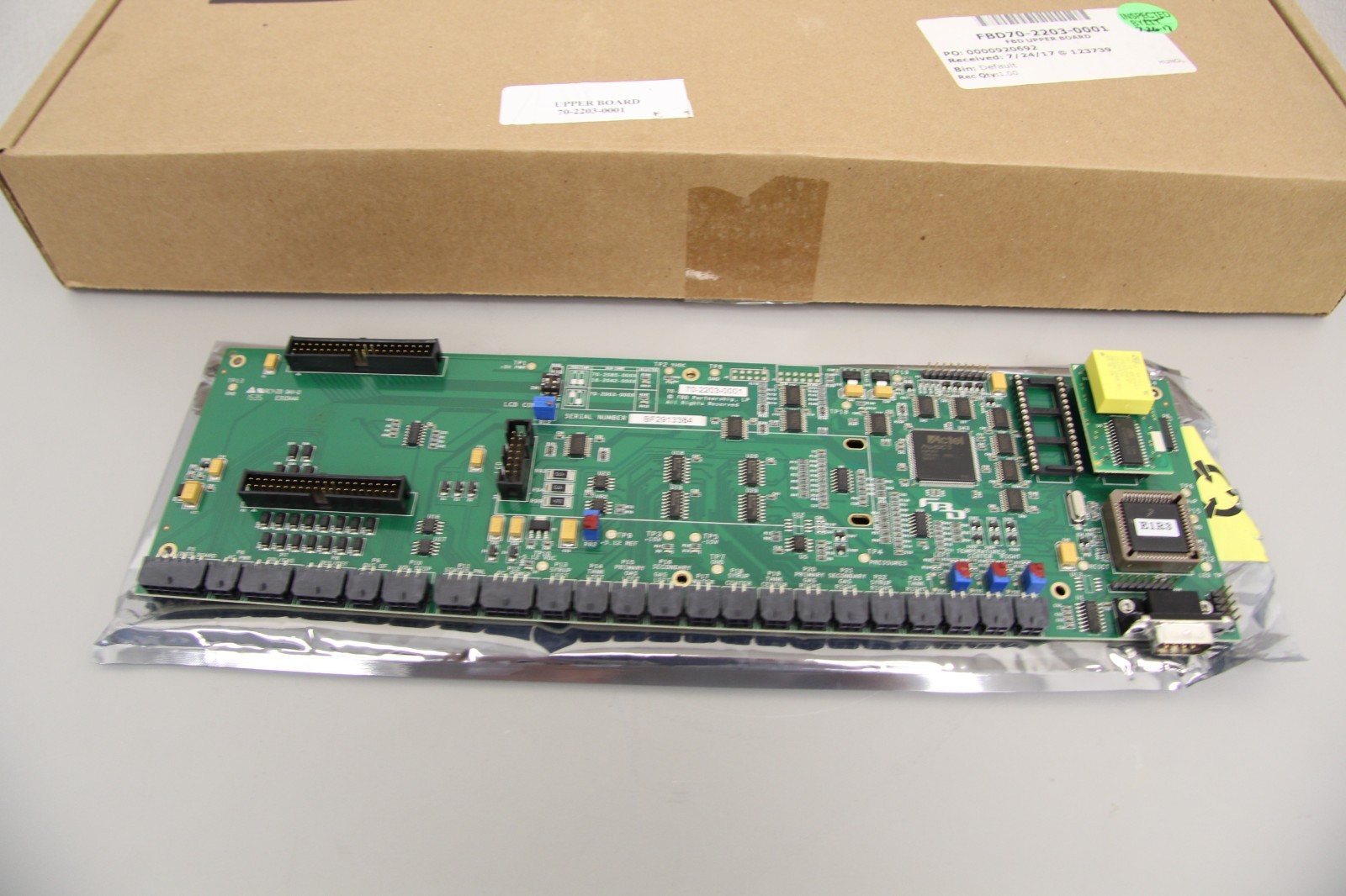 New Open Box FBD 70-2203-0001 Upper Board