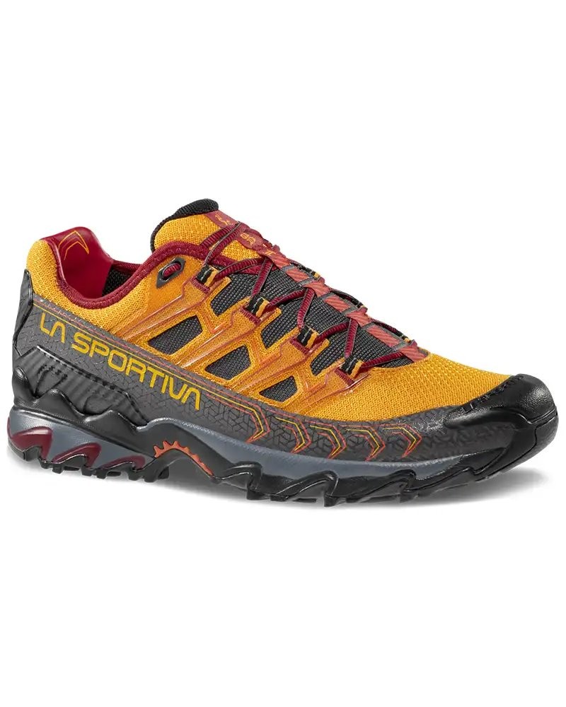 - La Sportiva Ultra Raptor II Trail Running Shoes Men, Papaya/Sangria