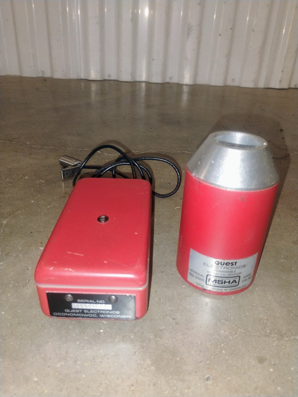 QUEST ELECTRONICS CA-32 PERMISSIBLE SOUND CALIBRATOR