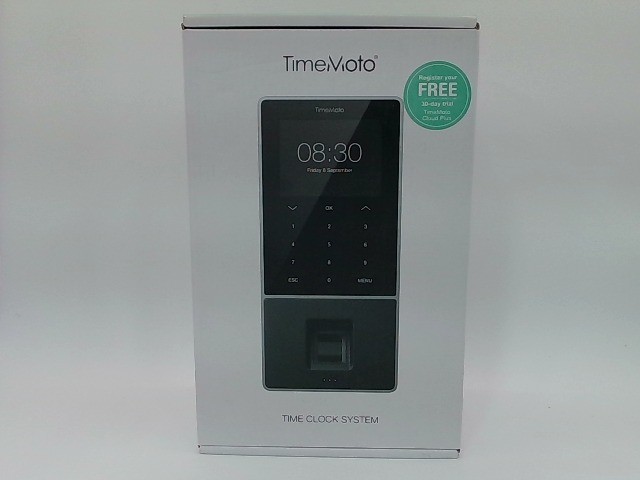 TimeMoto TM–626 Employee Time Clock (Fingerprint/RFID Badge /PIN) Up To 200 Us