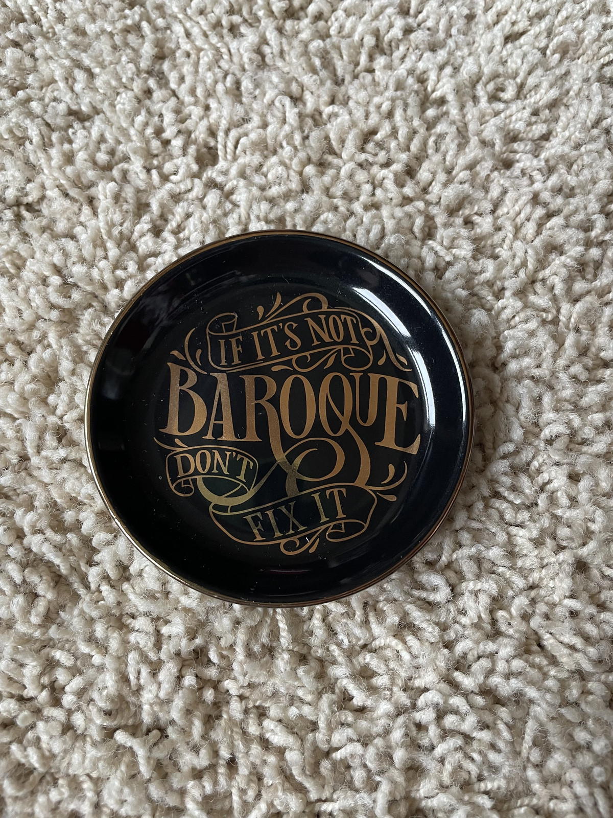 Beauty & the Beast Baroque trinket dish FairyLoot