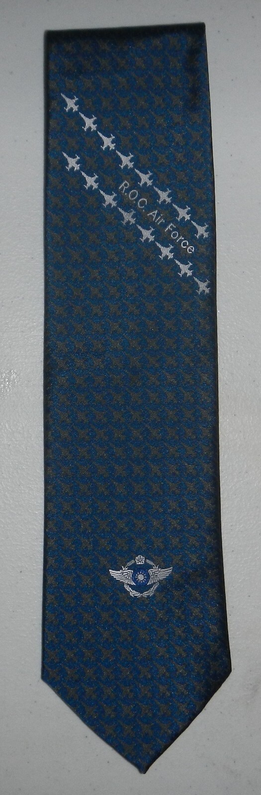 Republic of China Air Force ROC Air Force ROCAF Logo Mens Neck Tie