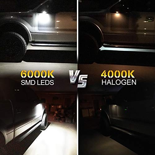 LED Side Mirror Puddle Light Ford F150 Explorer 6000K 2 Pack