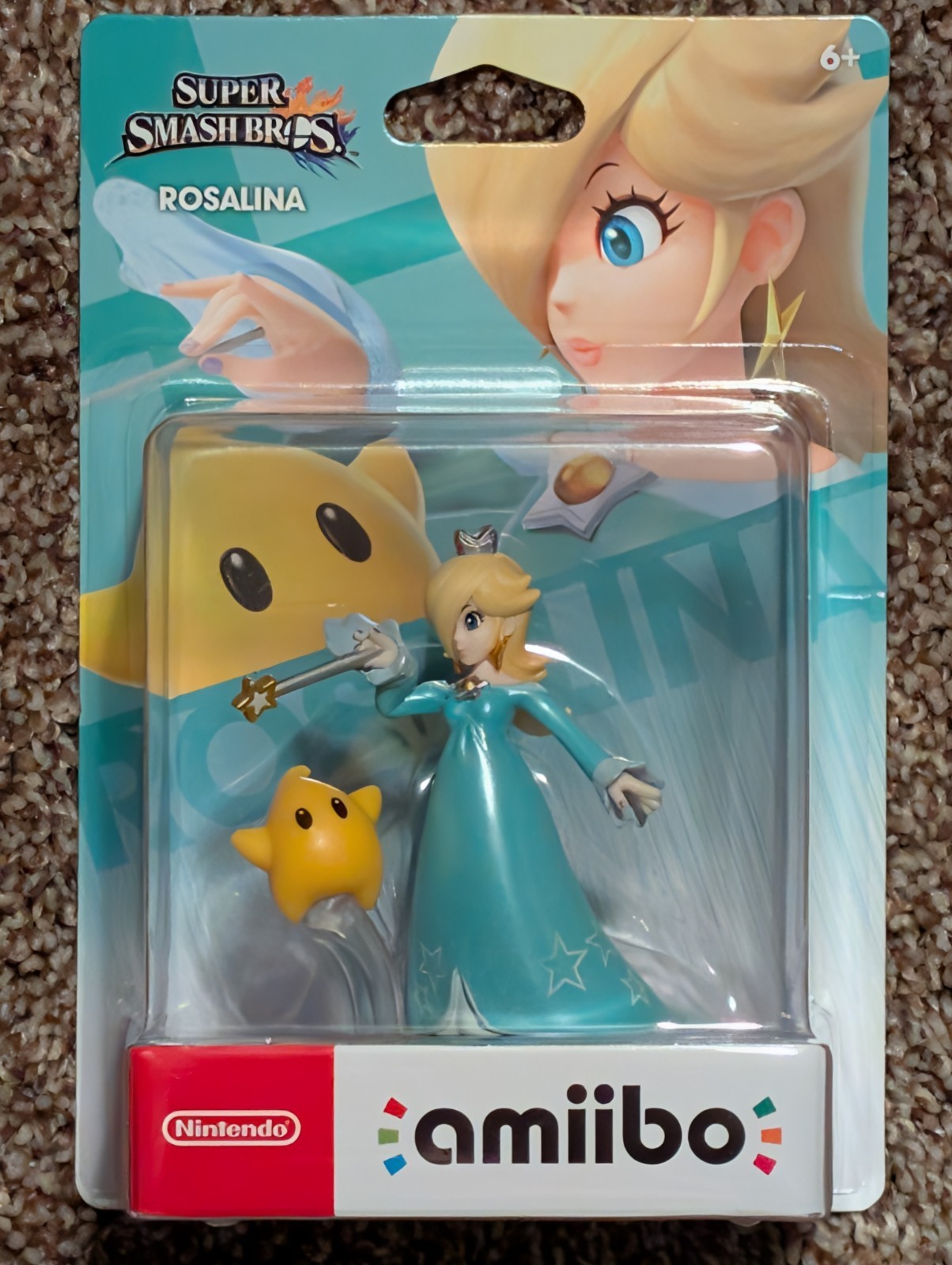 Nintendo Amiibo Super Smash Bros Rosalina Figure