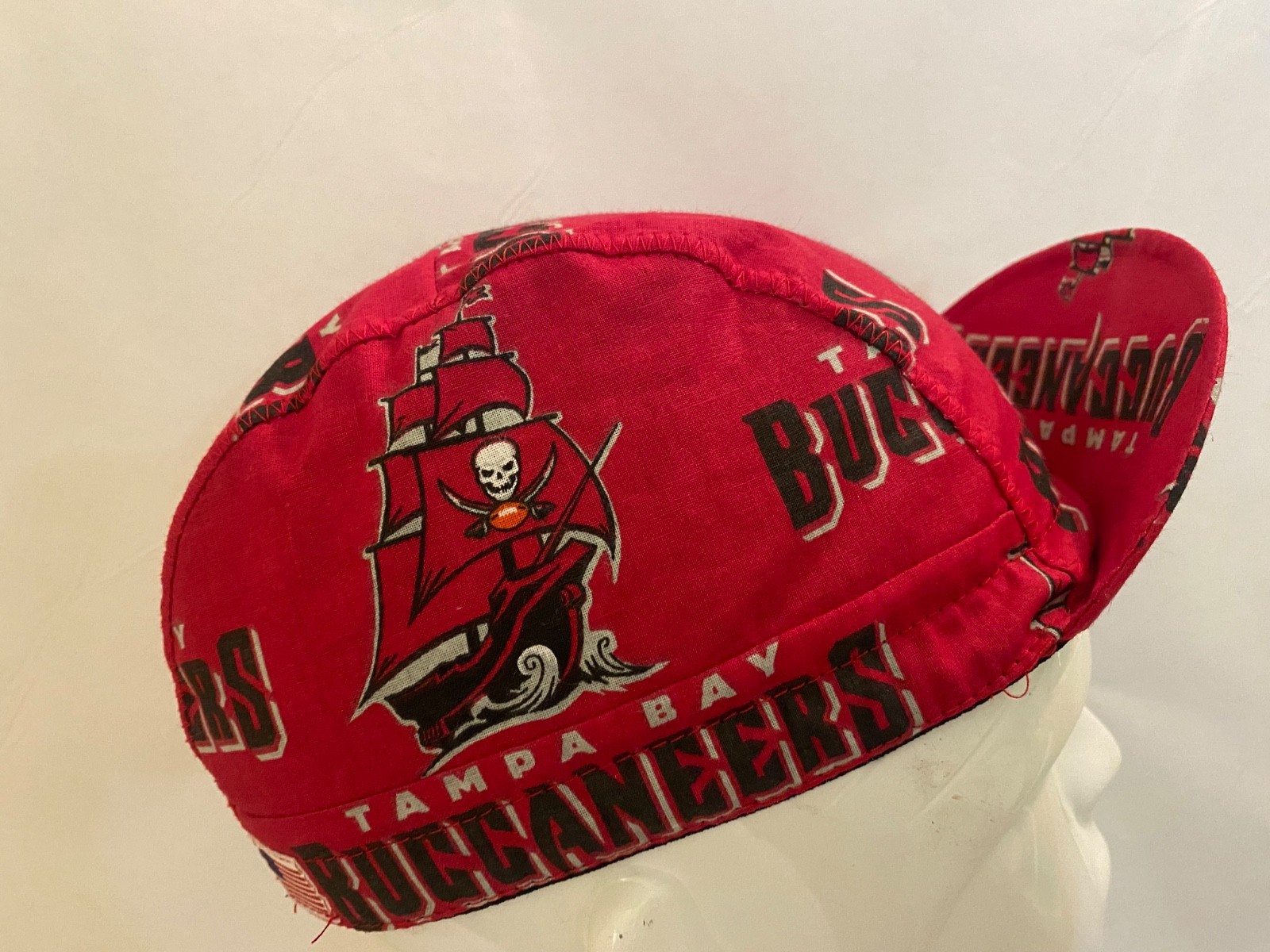 cycling cap Tampa Bay handmade in USA