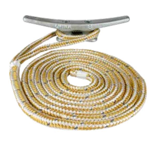 Seadog 110010GWT1 Double Braided Nylon Dock Line 3/8' (302110010g/wt1)