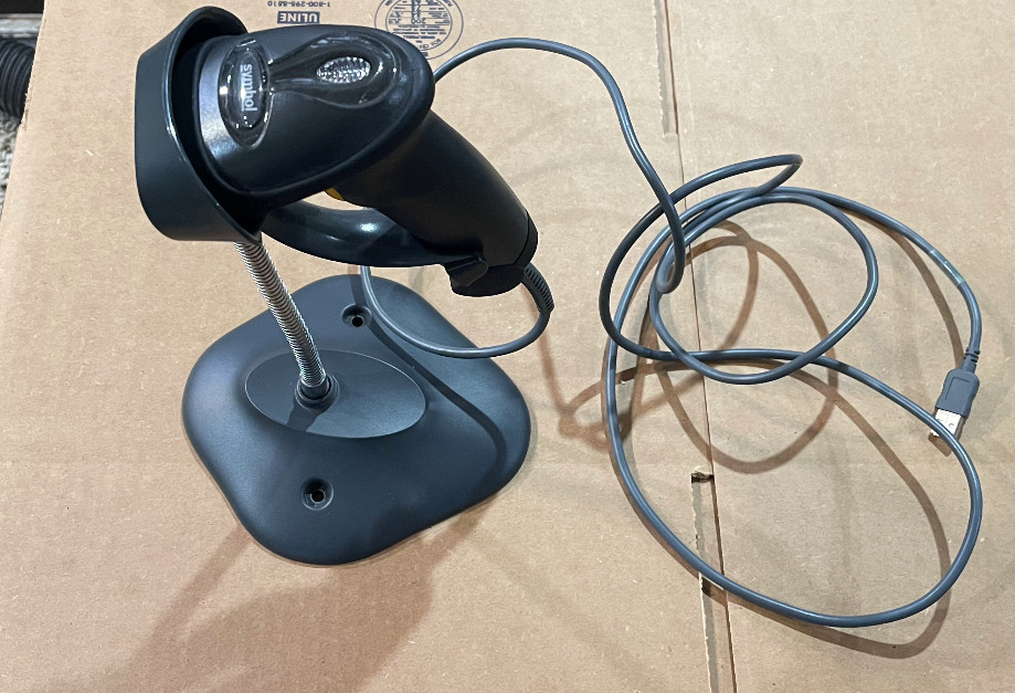 Zebra LS2208 Barcode Scanner - LS2208-SR20007R-NA