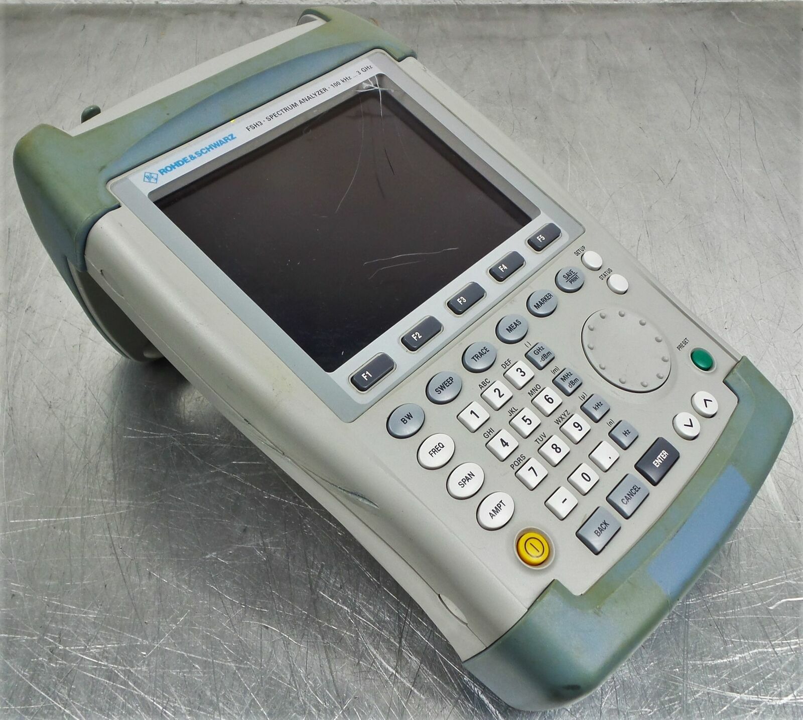 Rohde & Schwarz FSH3 Spectrum Analyzer 100 kHz 3 GHz
