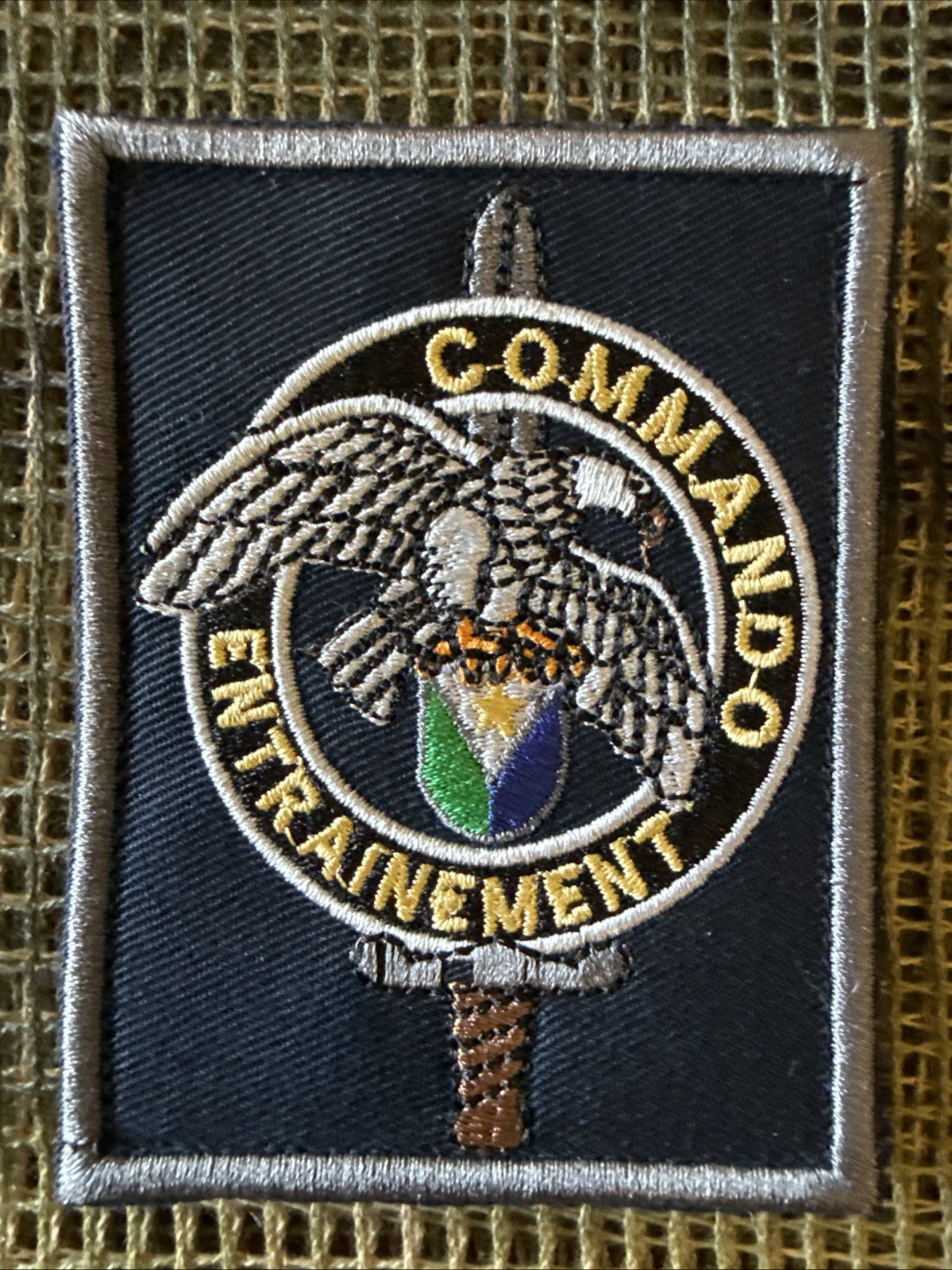 French Foreign Legion COMMANDO Etrainement PATCH Afghanistan War