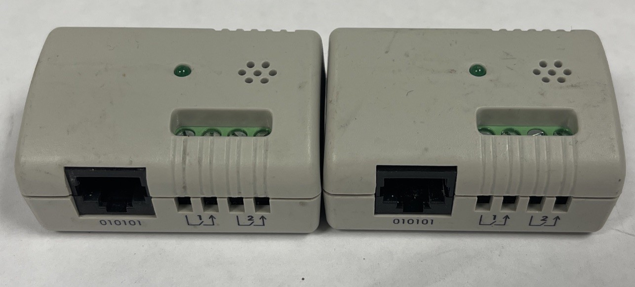 Lot of 2 Eaton Powerware EMP 116750224-001 Environmental Monitoring Probes