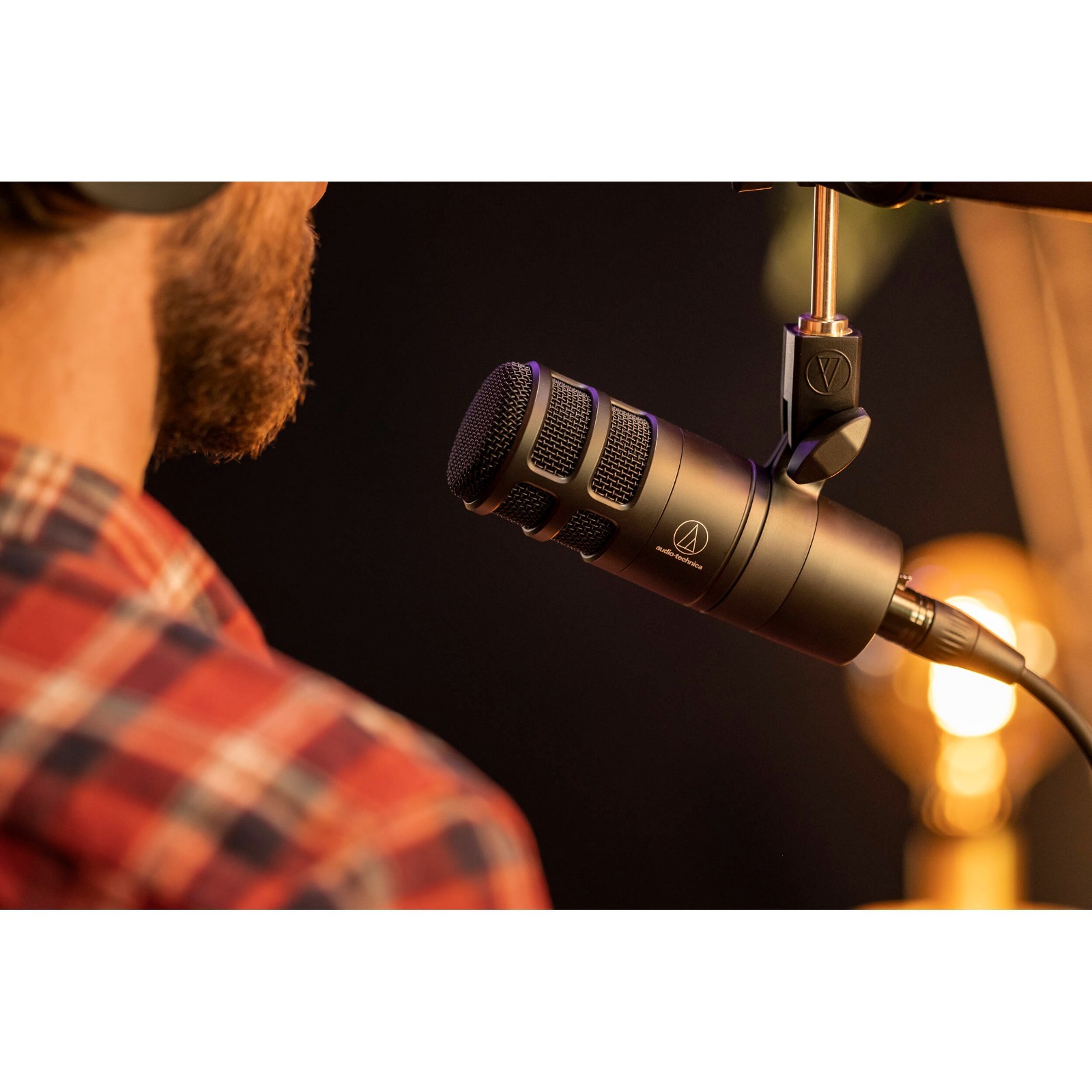 Audio-Technica AT2040 Hypercardioid Dynamic Broadcast Podcast Microphone