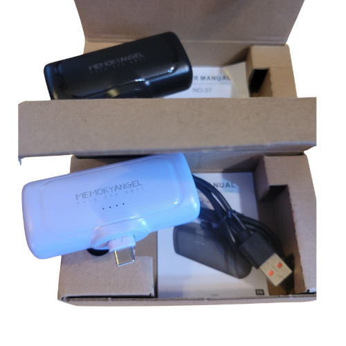 Memory Angel 5000mAh Power Bank - Black