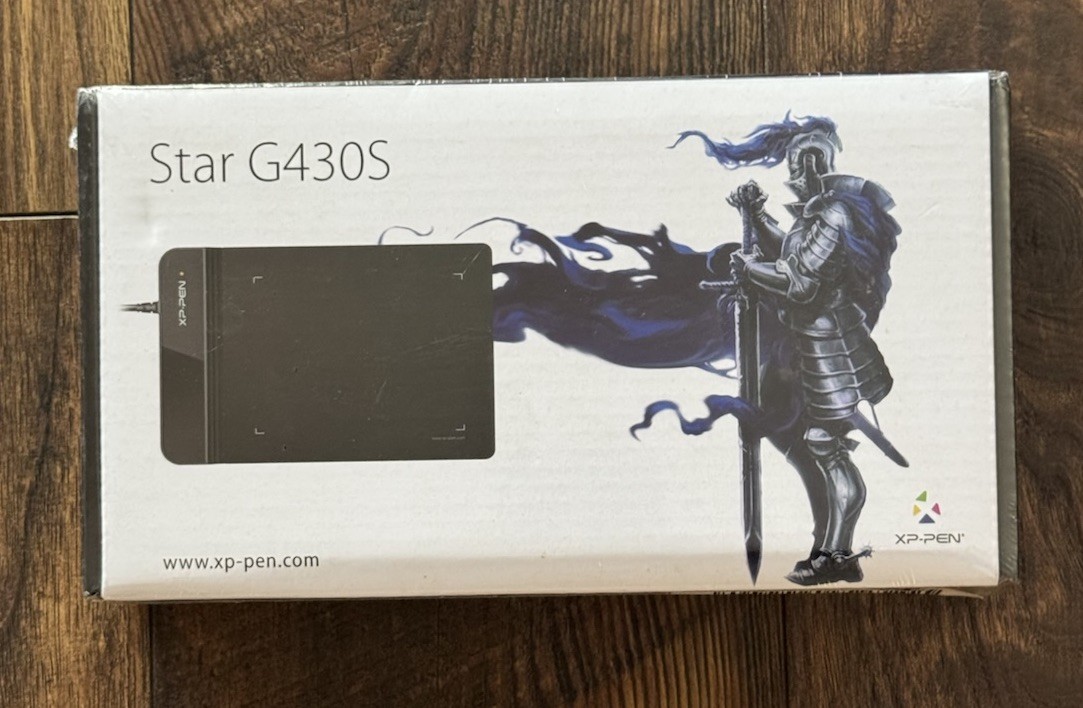The XP-Pen G430S 4 x 3 inch Ultrathin Graphic Drawing Tablet For Game SEALED!!