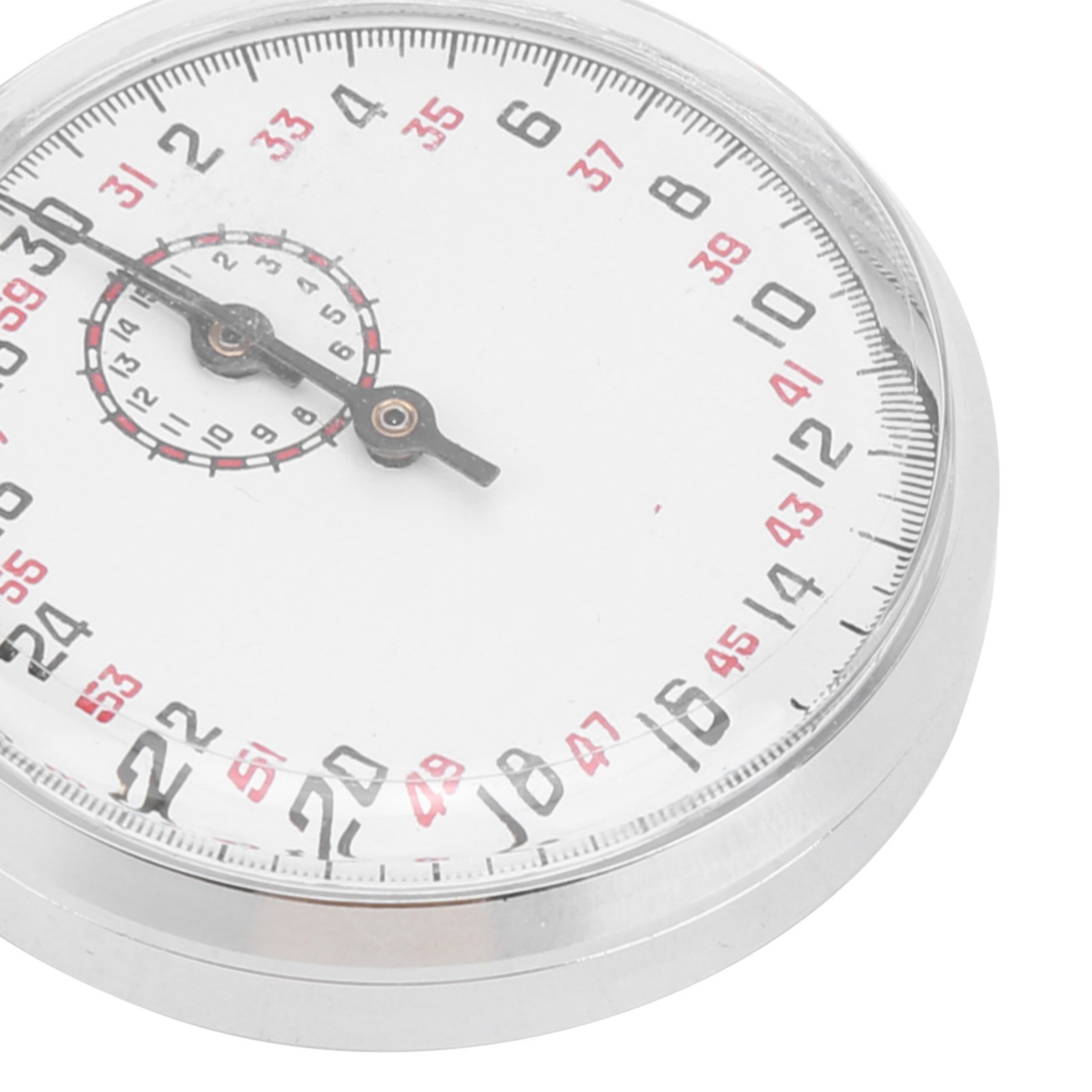 Mechanical Stopwatch Round Sports Chronograph Running Timer Physics Teaching Kit