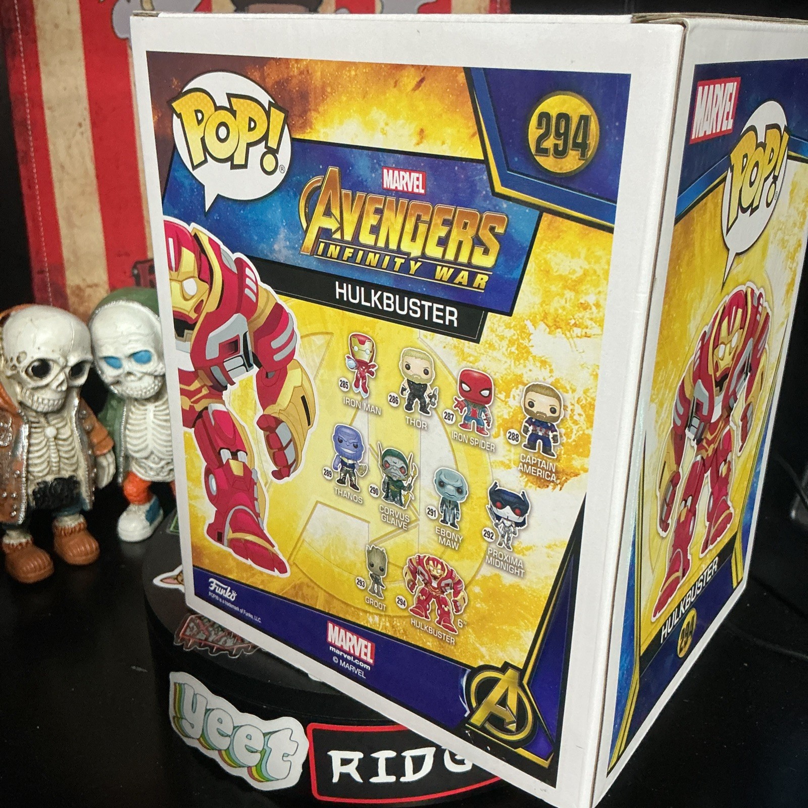 Funko Pop Hulkbuster #294 Avengers Infinity War Armor Marvel Figure