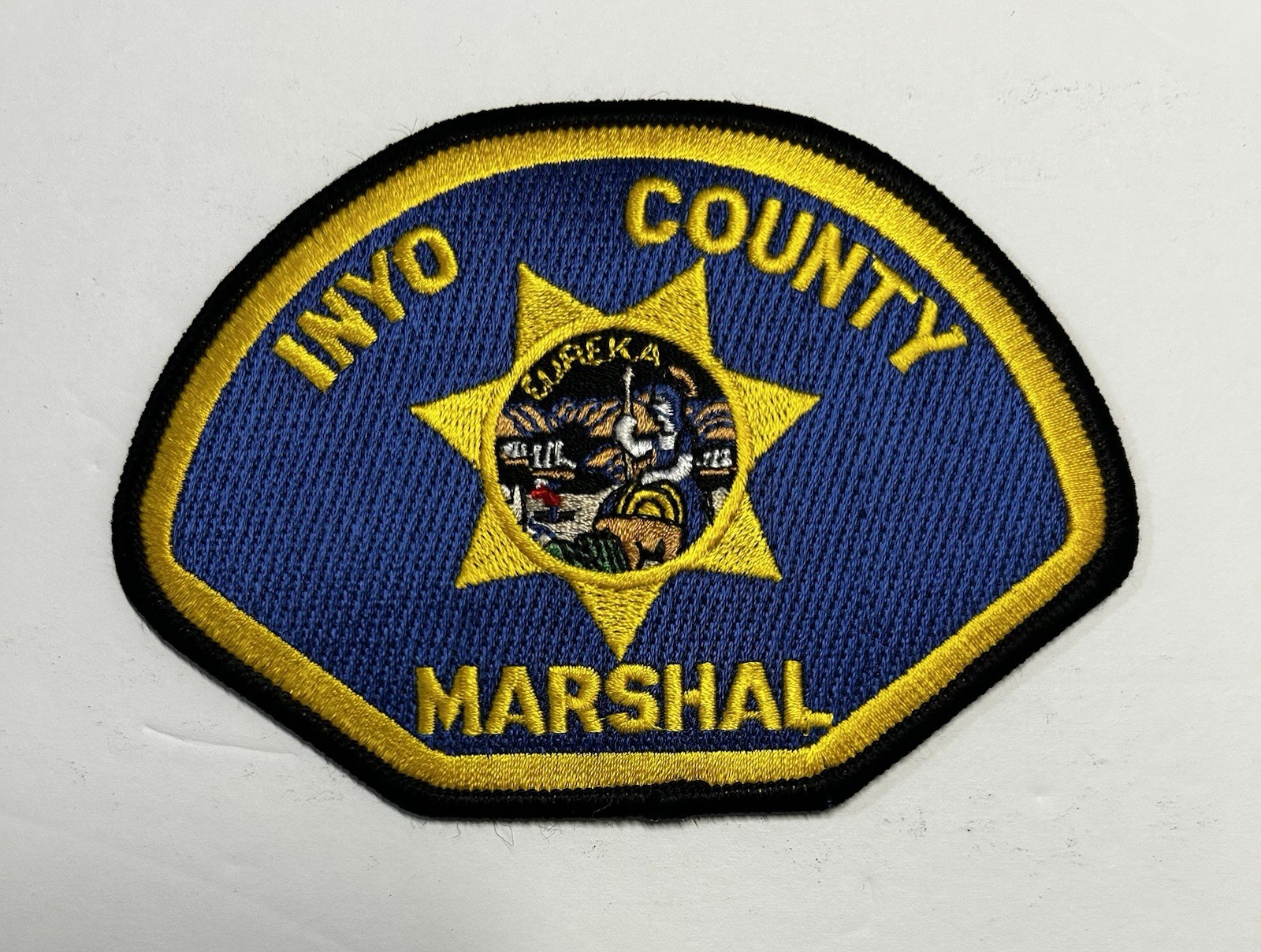 CALIFORNIA CA DEFUNCT INYO COUNTY MARSHAL PATCH #PDD58