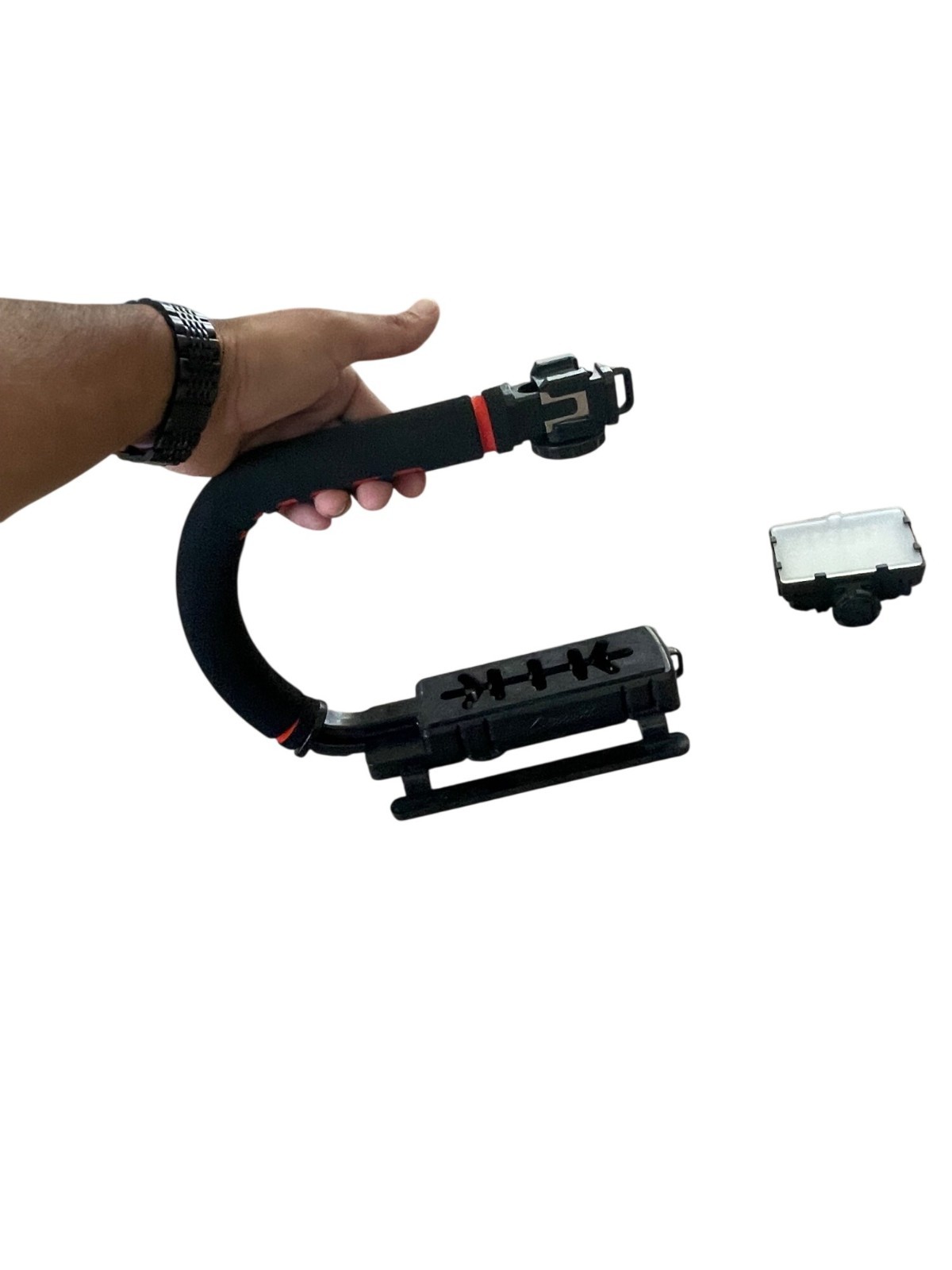 Handheld Stabilizer With LED Light For DSLR & Cameras