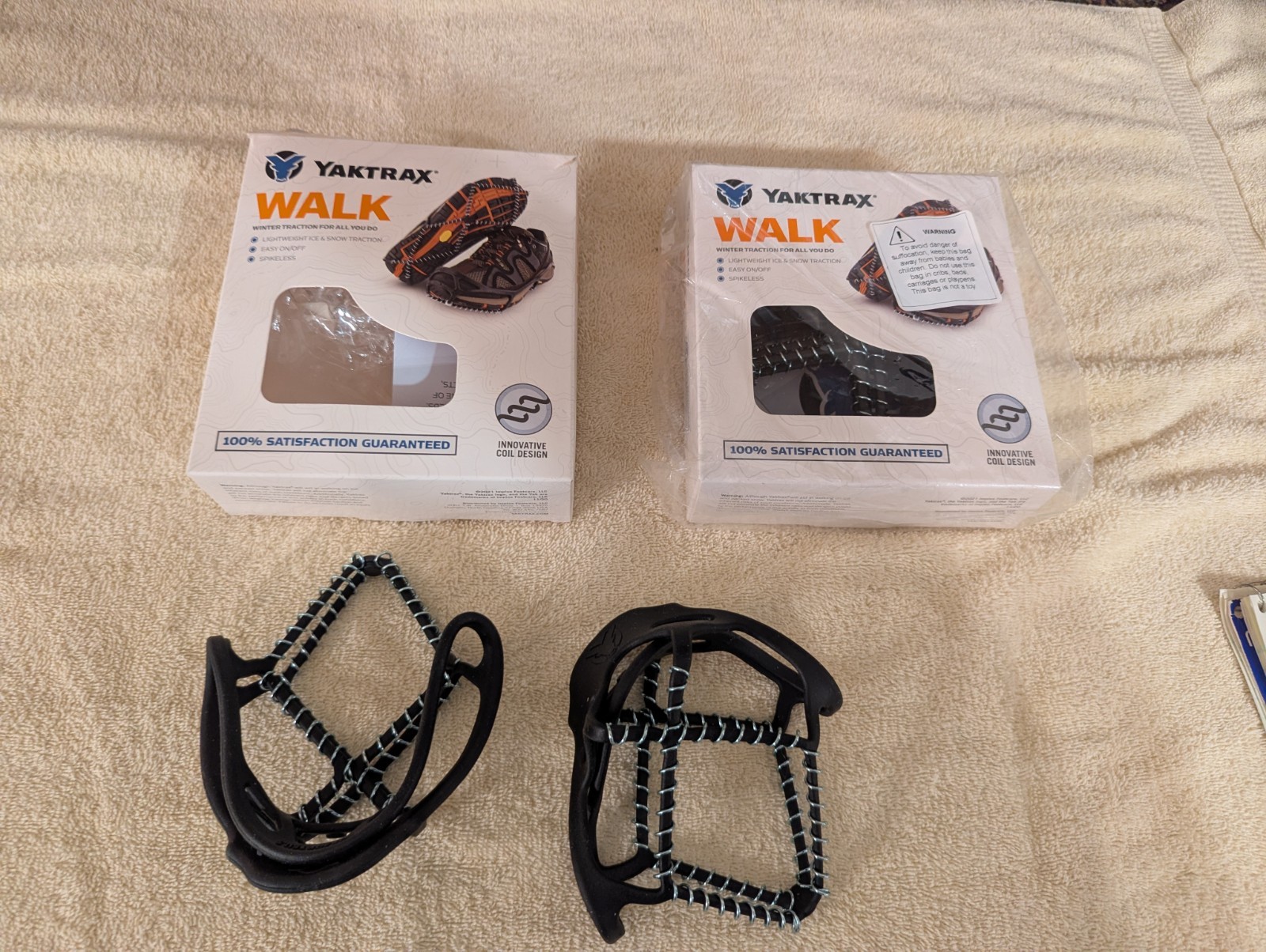 YakTrax WALK  Size Small  2 Pair NEW