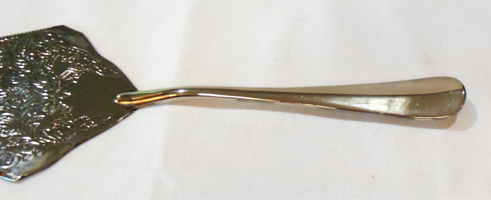 International Silver IS Silverplate Solid Cake Pie Server INS630