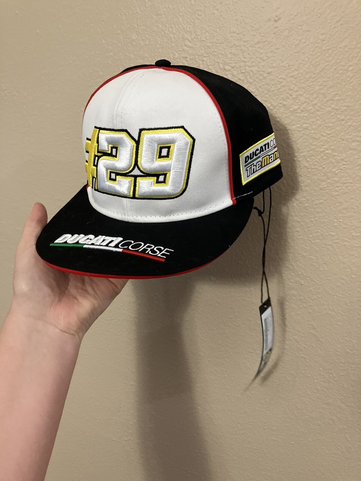 NWT - DUCATI Corse GP Racing Andrea Iannone #29 The Maniac Hat Cap (Size M)