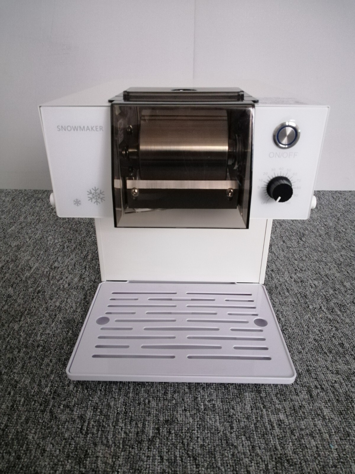 USA Automatic Hom Snowflake Ice Machine Shaved Ice Making Machine