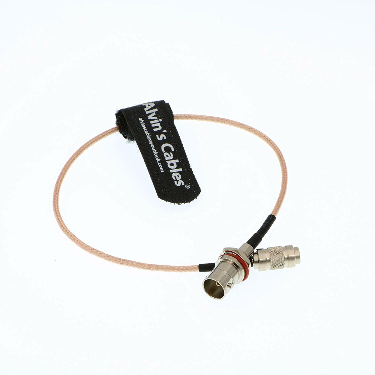 DIN 1.0 2.3 Male to BNC Female RG179 Cable 75 Ohm for Blackmagic Alvin's Cables