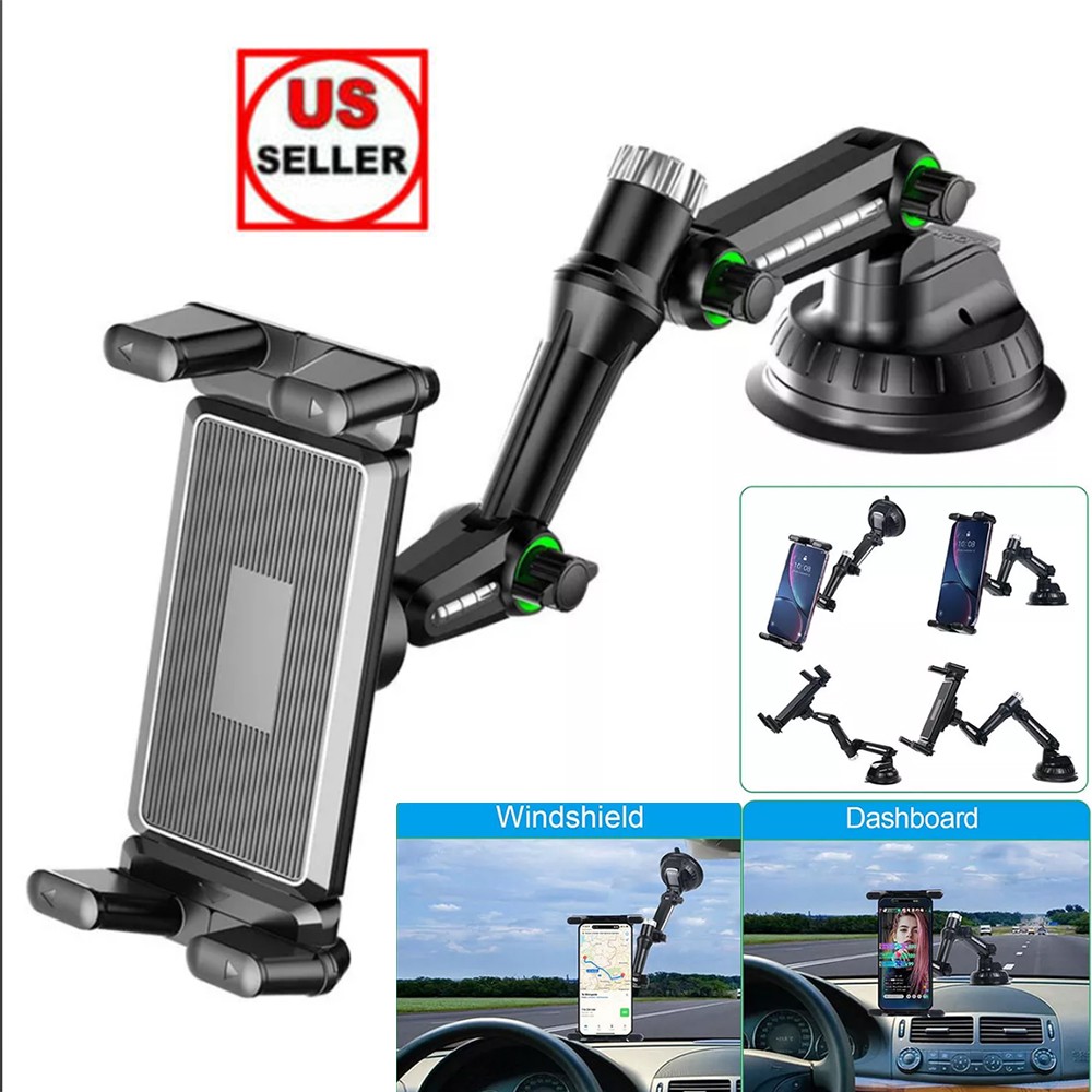 Car Phone Tablet Holder Suction Cup Windshield Dashboard Mount for iPhone iPad