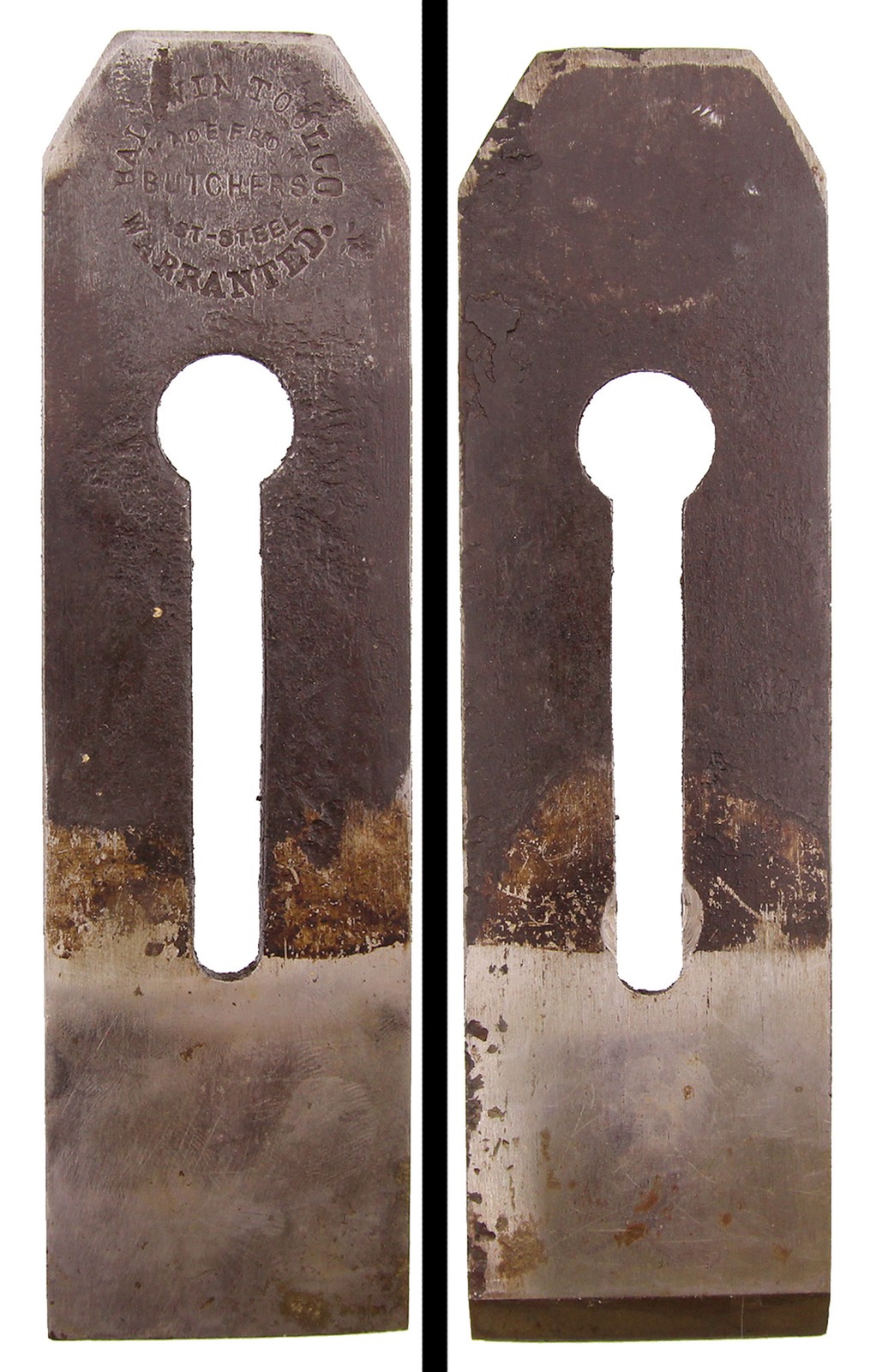 Orig. Baldwin Tool Co. 2 1/8 Inch Tapered Iron- Old Hardware Stock -mjdtoolparts