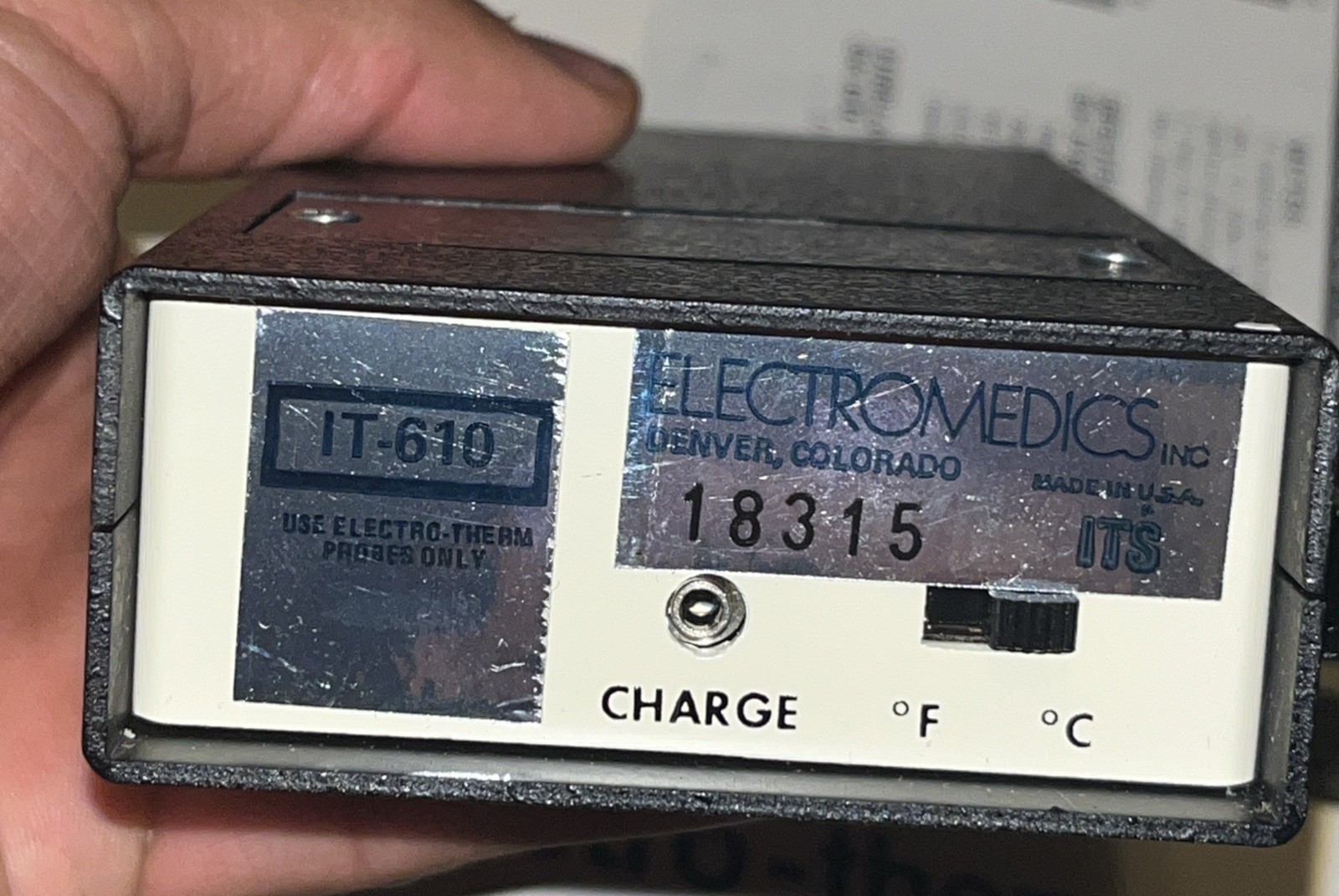 Electro-Therm Digital Thermometer EK/IT 610