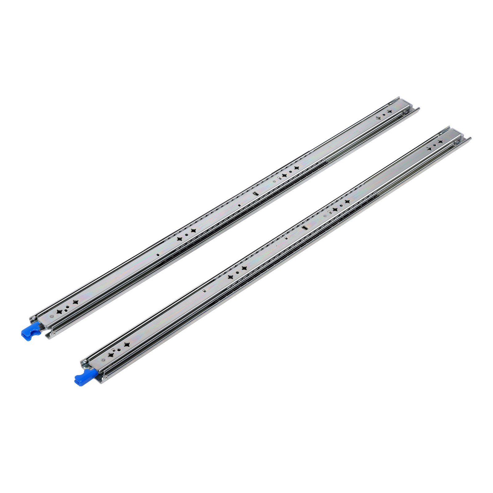1 Pair Locking Drawer Slides 36 Inch Lock & Full Extension 250 lbs Load Capacity