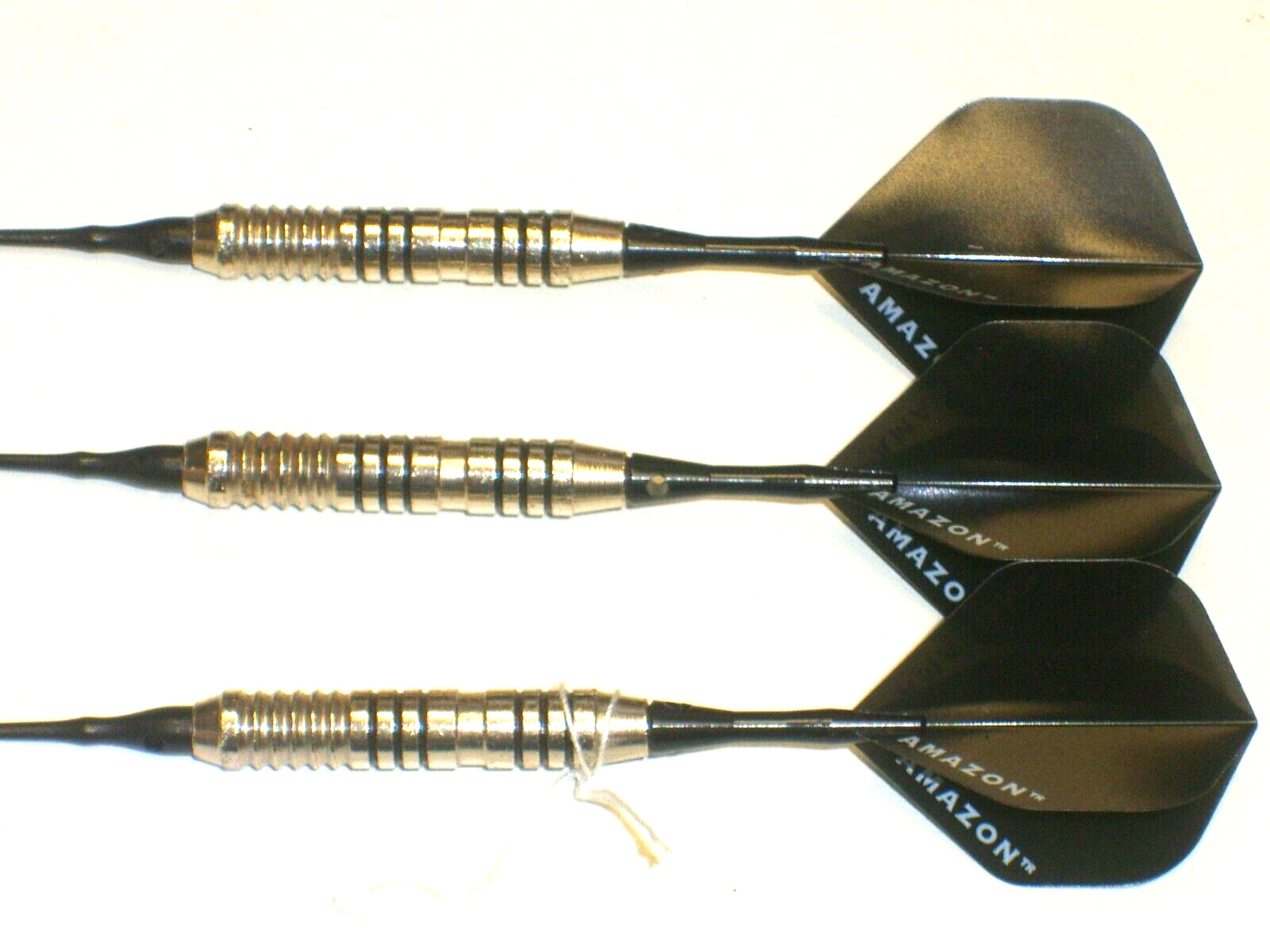 Soft Tip Darts, Used 18 Gram Plated with Aluminum Shafts and New Flights #018