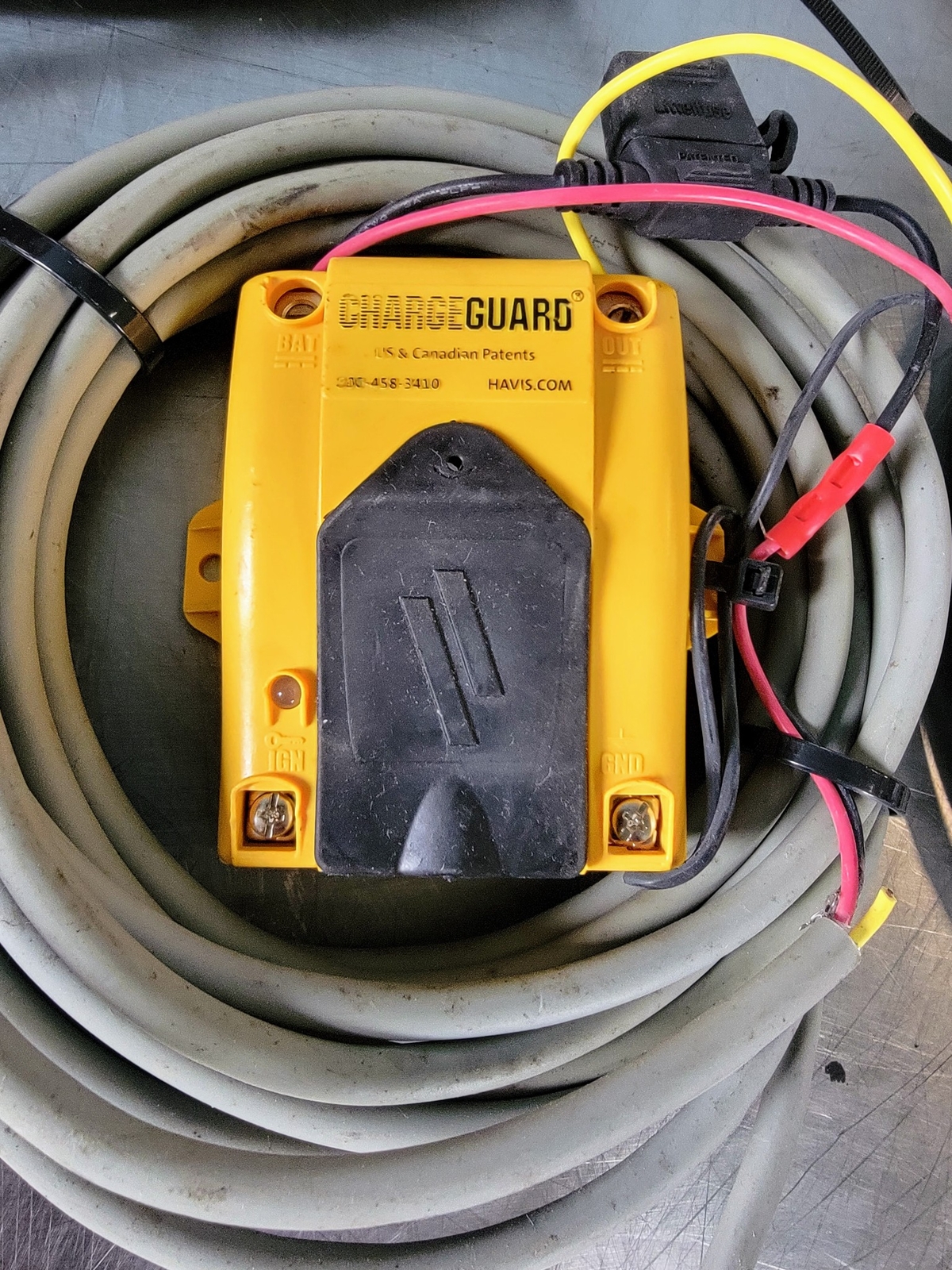 HAVIS CG-X CHARGEGUARD 12Volt Vehicle Circuit Protector/timer & Direct-SmartCord
