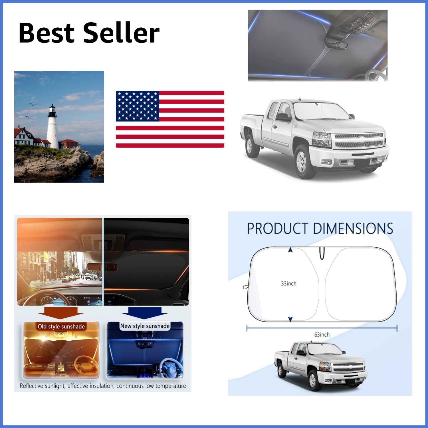 300T Thickened Sunshade for Car Windshield,Windshield Sun Shade for Blocking ...