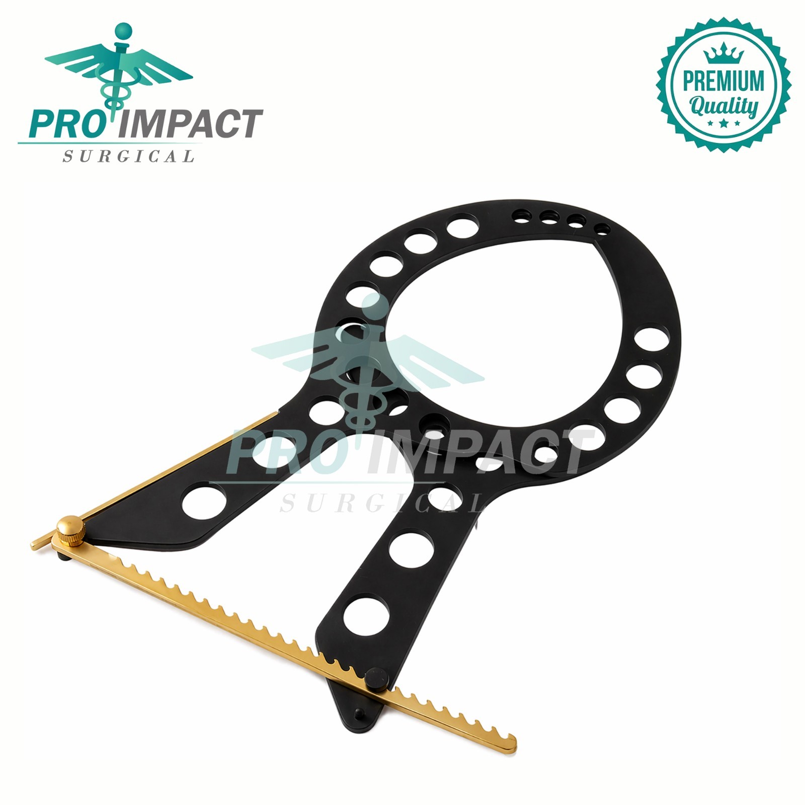 Mammostat Breast Elevator For Mammaplasty Reusable Black Plastic Surgery
