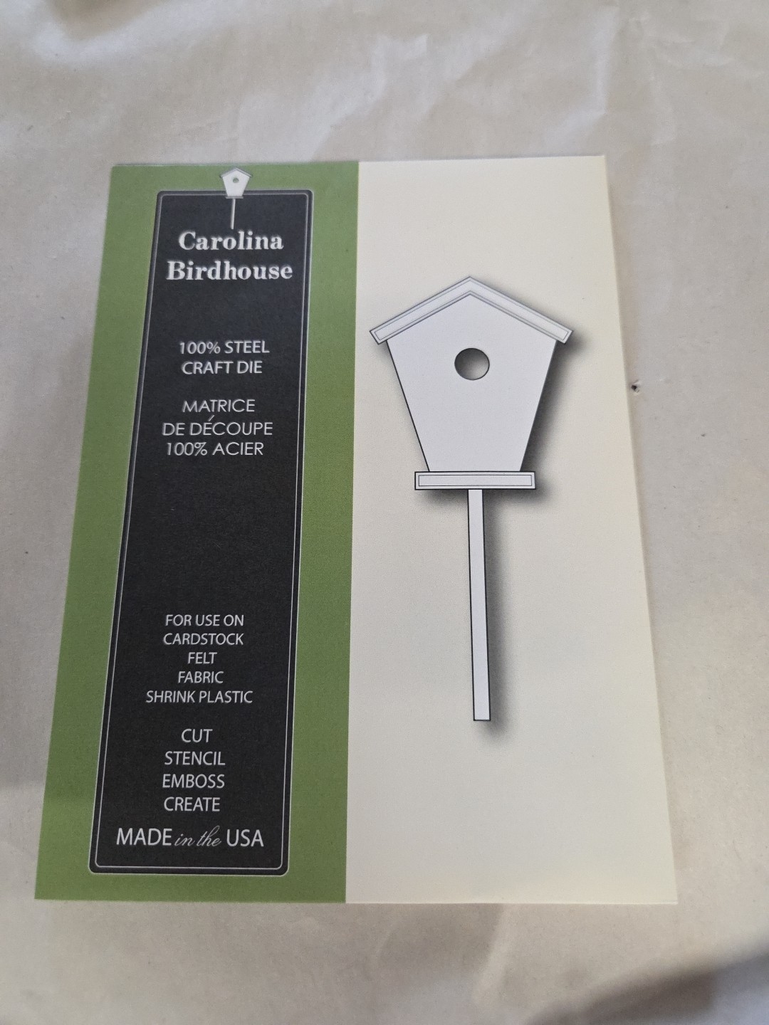 Poppy Stamps Metal Die Carolina Birdhouse