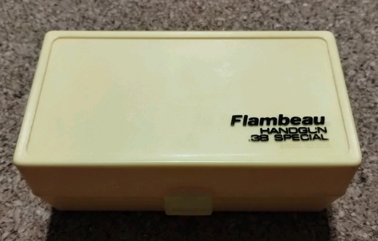 Flambeau Case Gard Ammo Box 50 Round 38 Special NOS