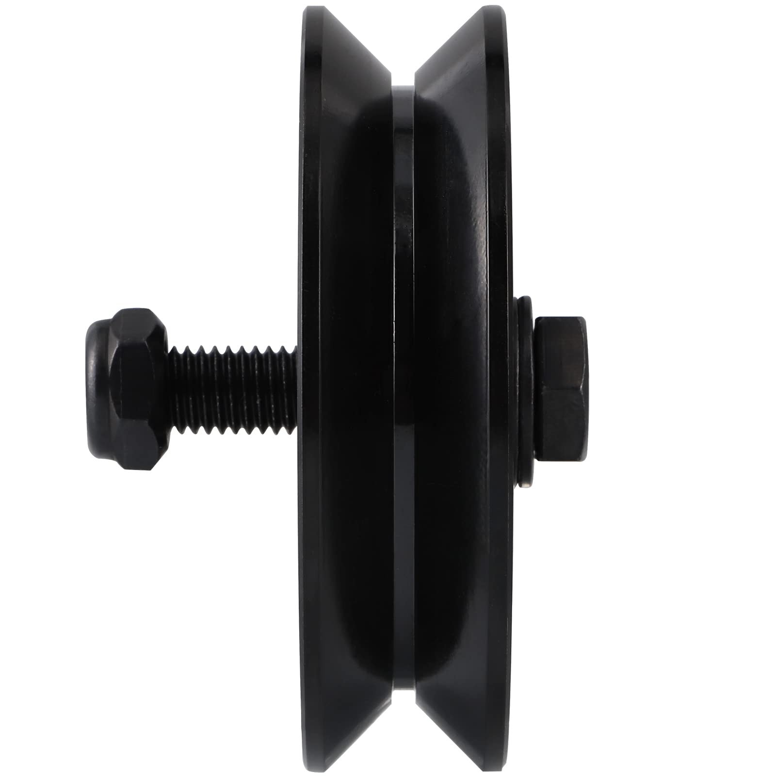Skelang V Groove Wheel 4 Inches, Slide Gate Wheel with Double Bearings, Rolli...