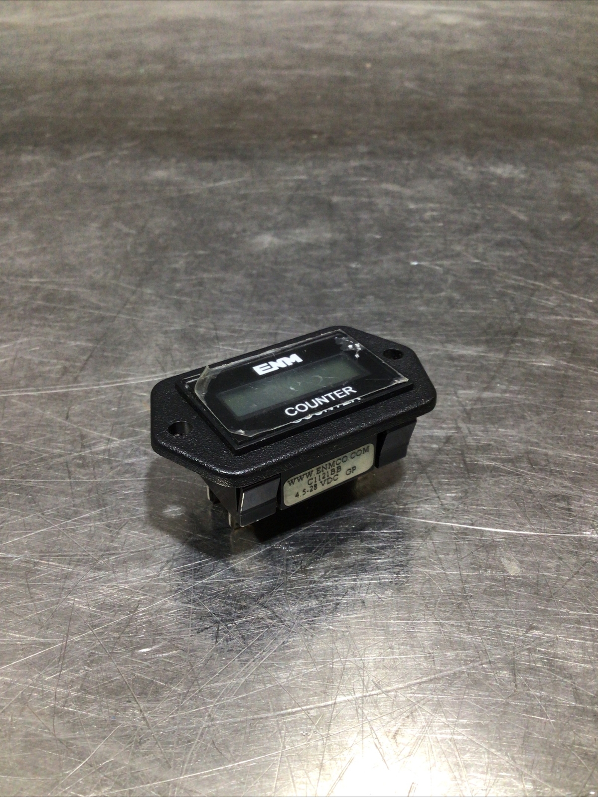 ENM C1121BB Electronic Counter, 6 Digits, LCD Display, Used