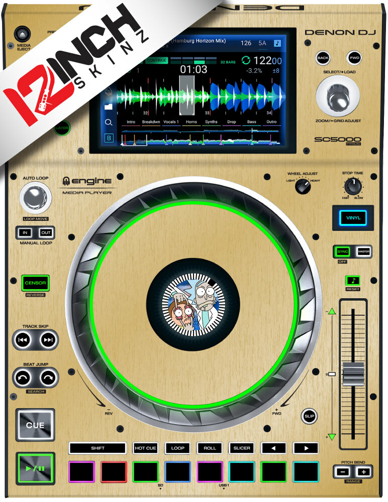 Denon SC5000/5000M Prime Skin (Pair) Brushed gold