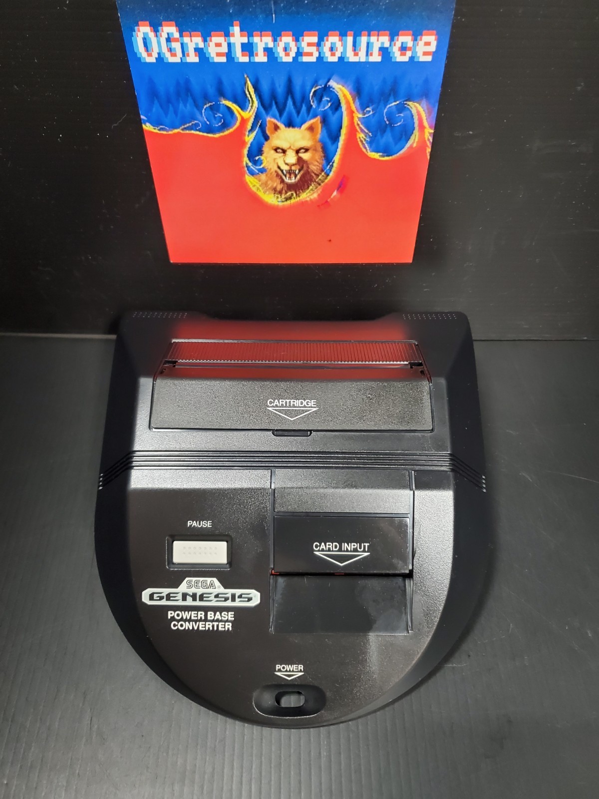 Sega Genesis Power Base Converter Model #1620 - CPLT RESTORED !!