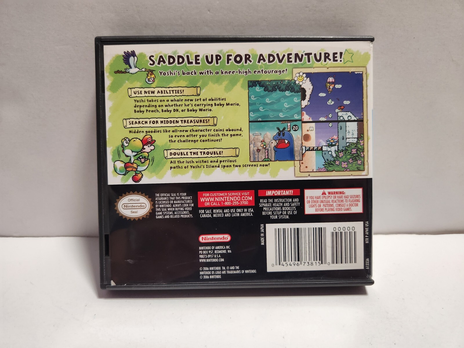 Yoshi's Island DS (Nintendo DS) Original Case Only