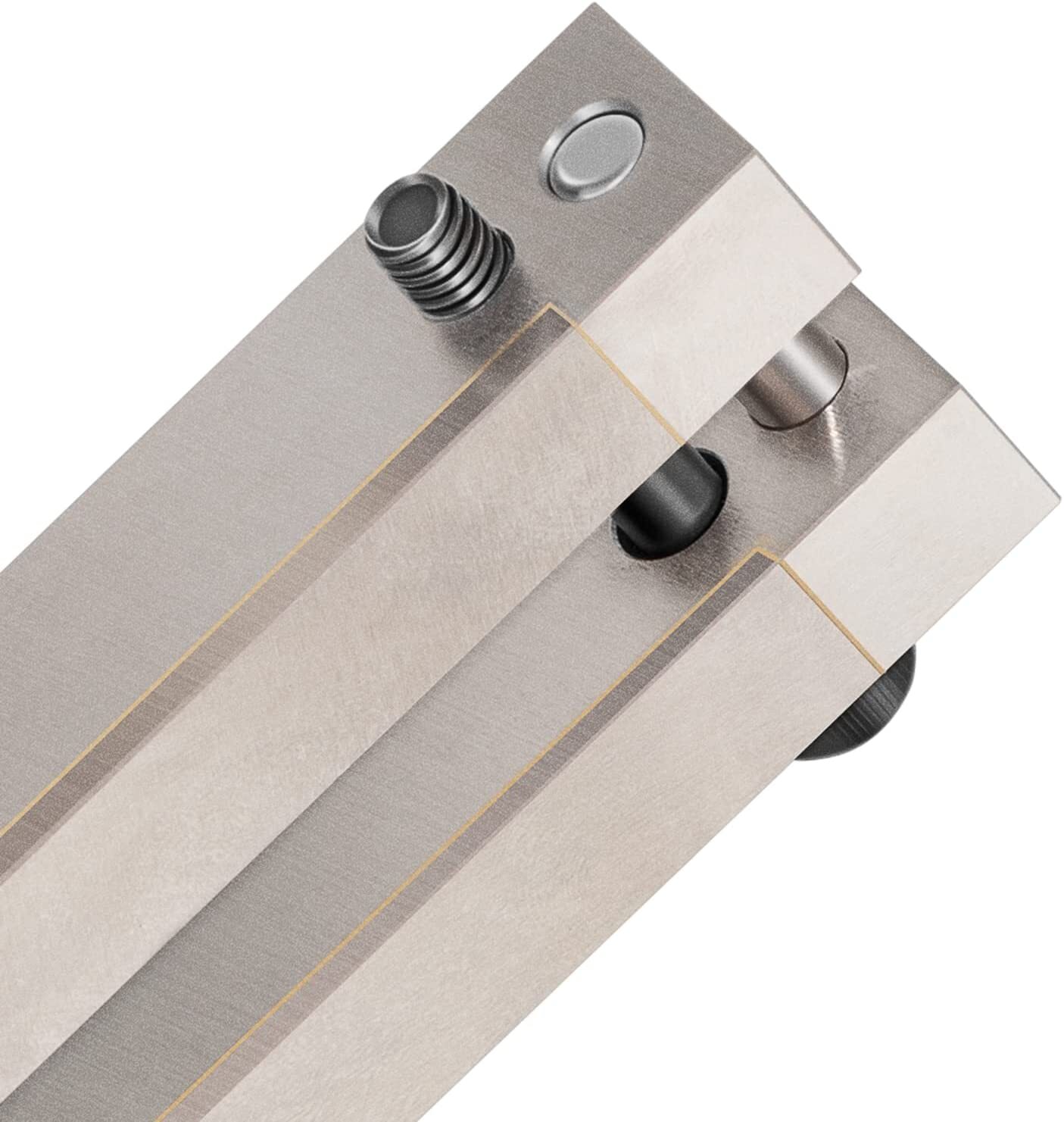 Hardened File Guide With Carbide Surface For Bladesmiths Knife Making Tool
