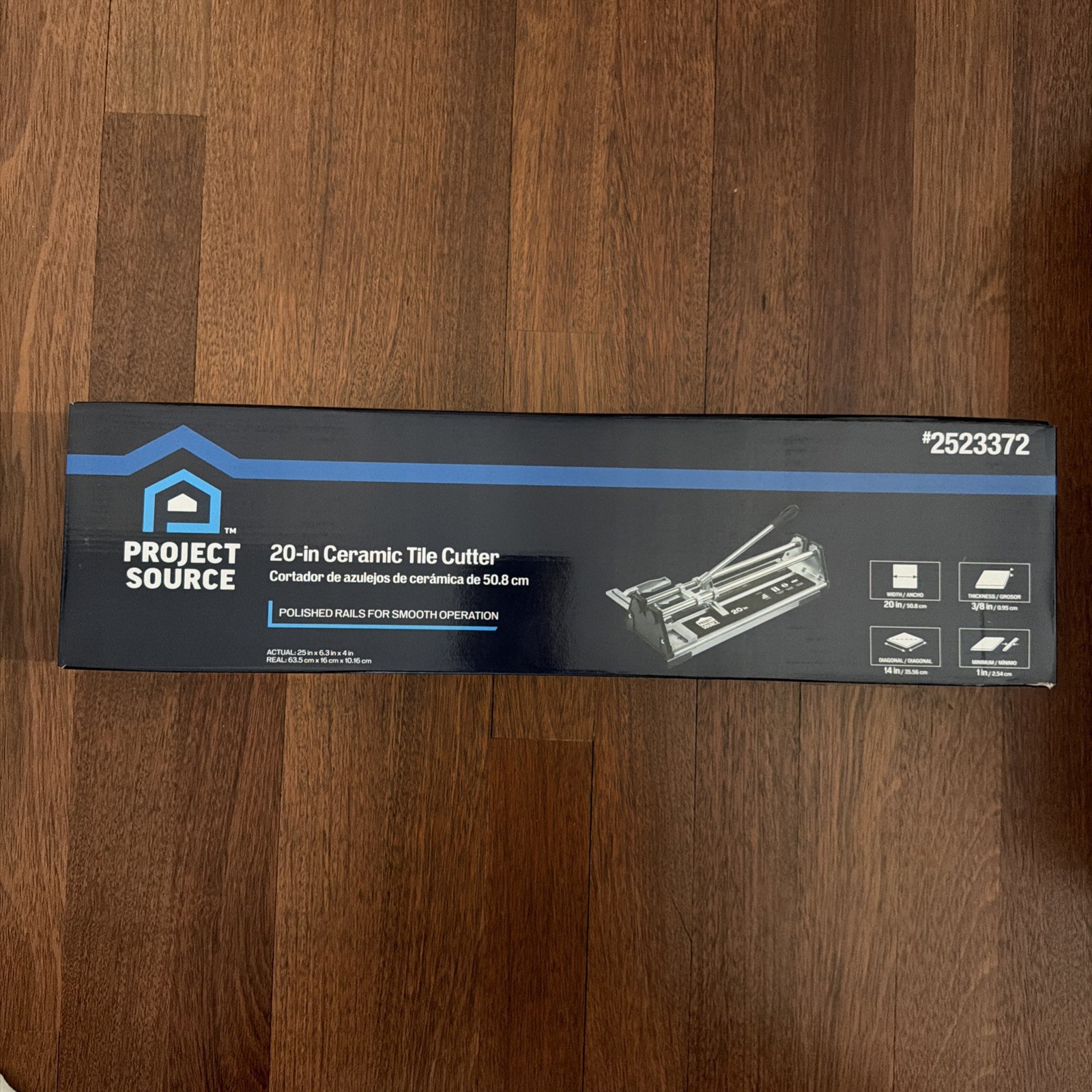 Project Source 20-in. Tile Cutter Kit #67819 for Porcelain and Ceramic Tile
